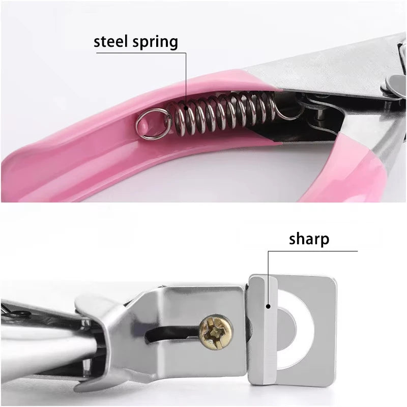 False Acrylic Tips Clipper Manicure Clamp