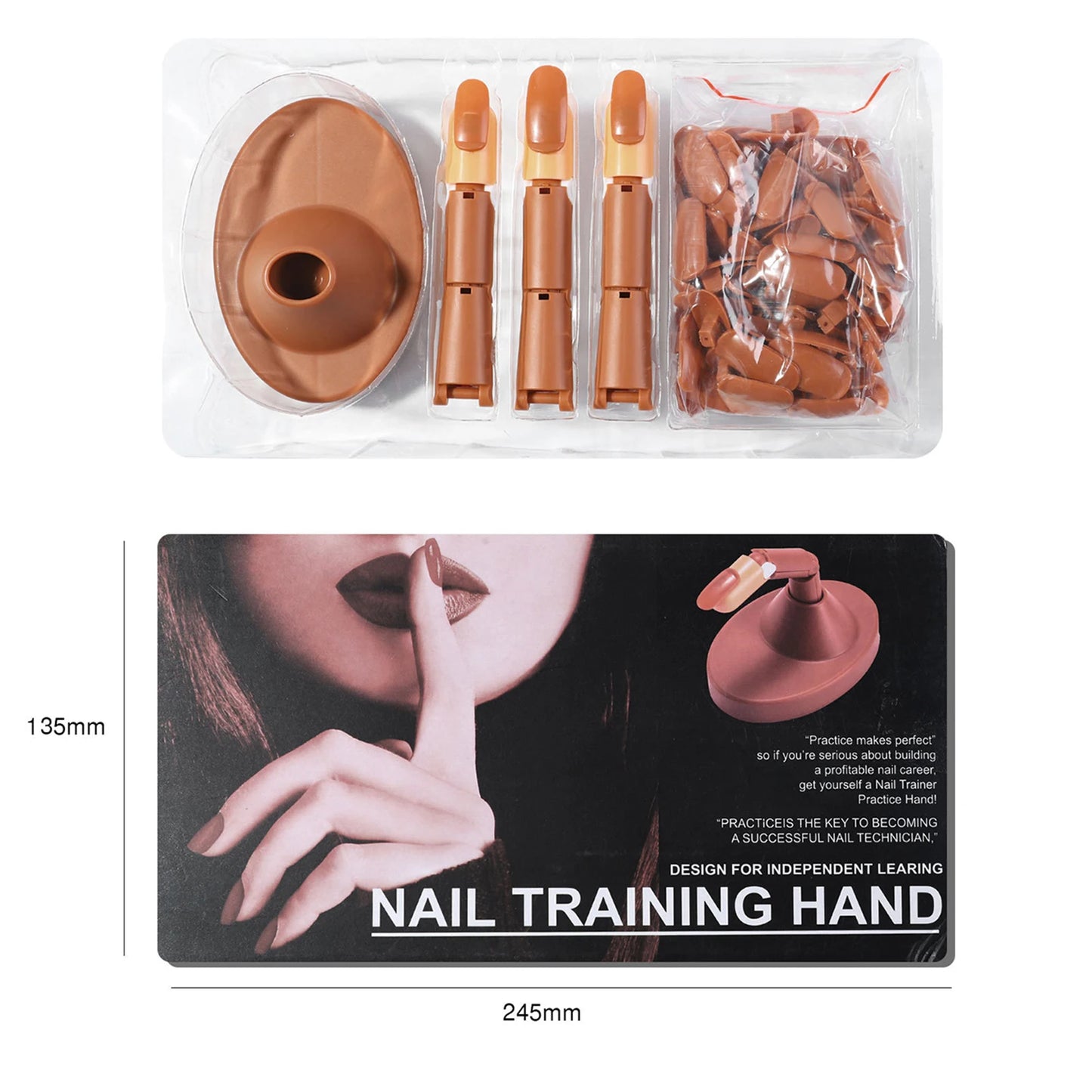 Nail Practice Fingers for Acrylic Nails