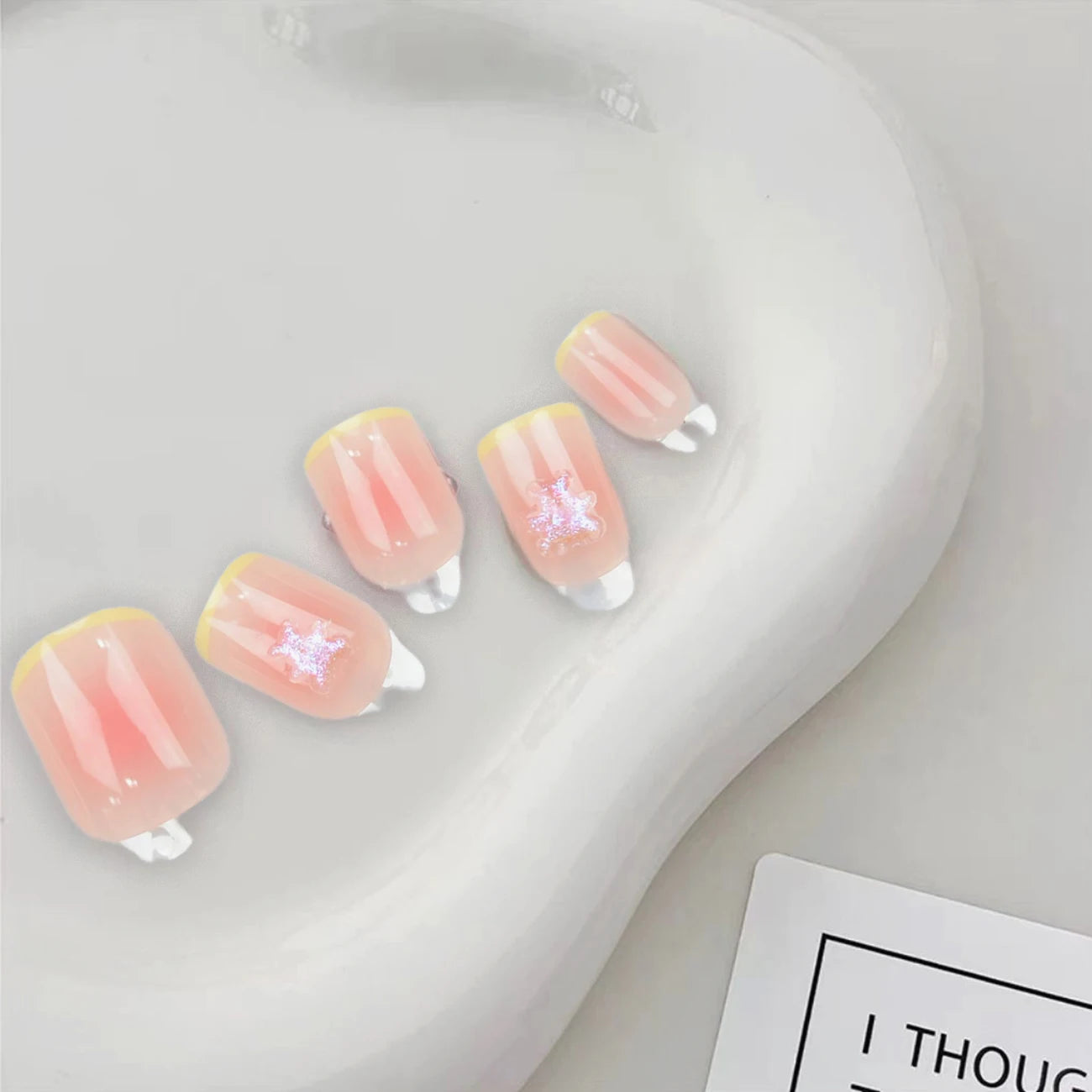 French Style Artificial Nail Tip
