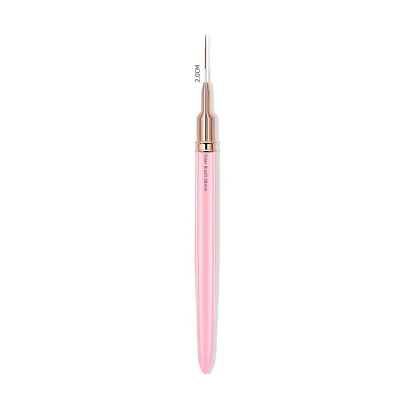 Black Nail Art Liner Brushes