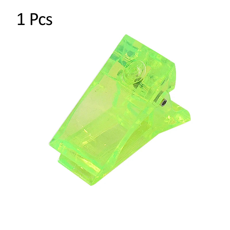 Transparent Crystal Extension Rubber Setting Clip
