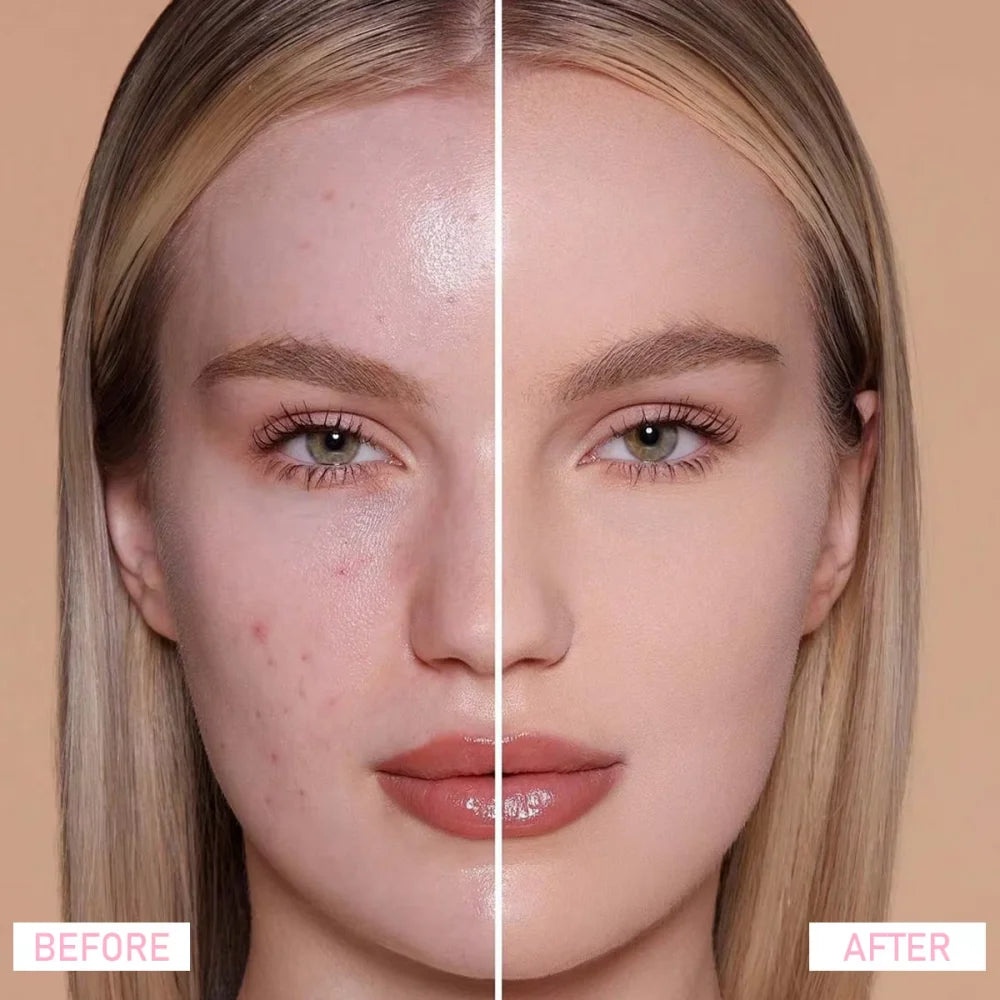 3-Color Matte Pressed Powder Foundation Make-Up