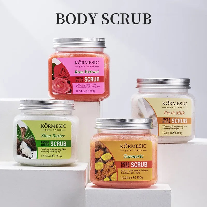 KORMESIC Turmeric Body Scrub Cream