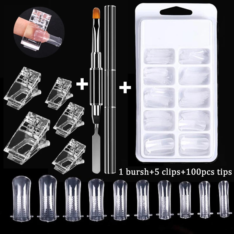 100Pcs/Box Acrylic Nail Tips