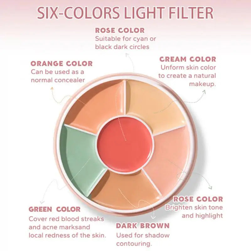 Natural Color Concealer Palette