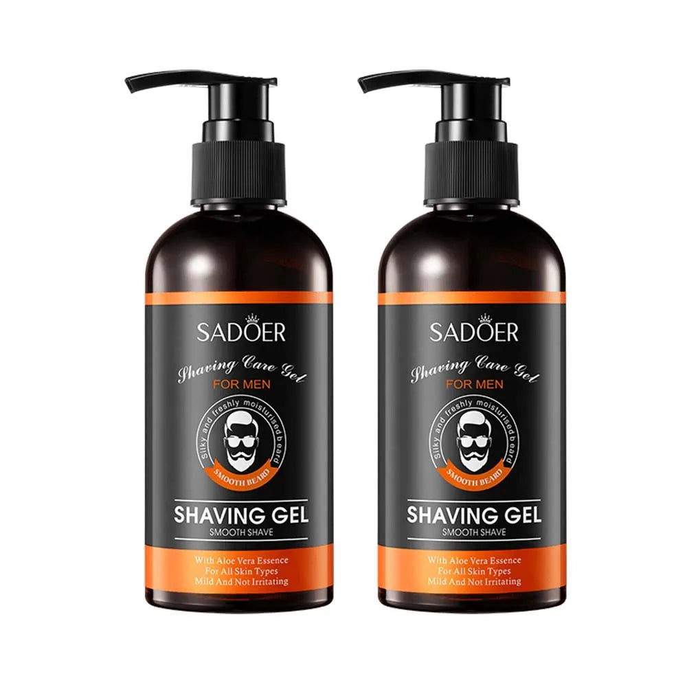 2PCS Men's Shaving Gel Non