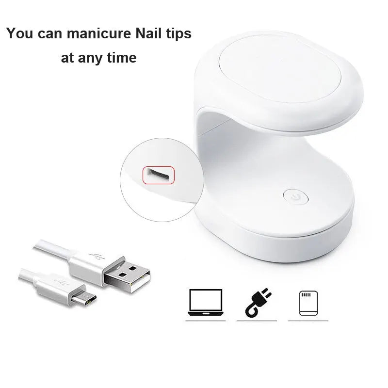 Mini Nail Dryer UV Lamp Manicure Machine