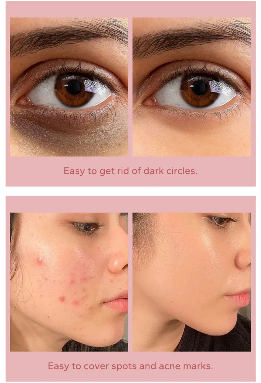 Natural Color Concealer Palette