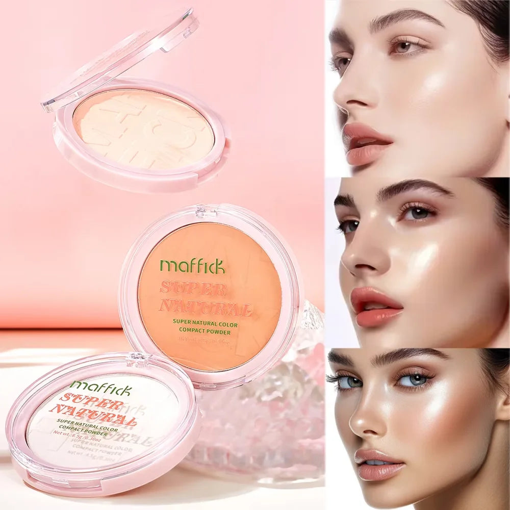 3-Color Matte Pressed Powder Foundation Make-Up