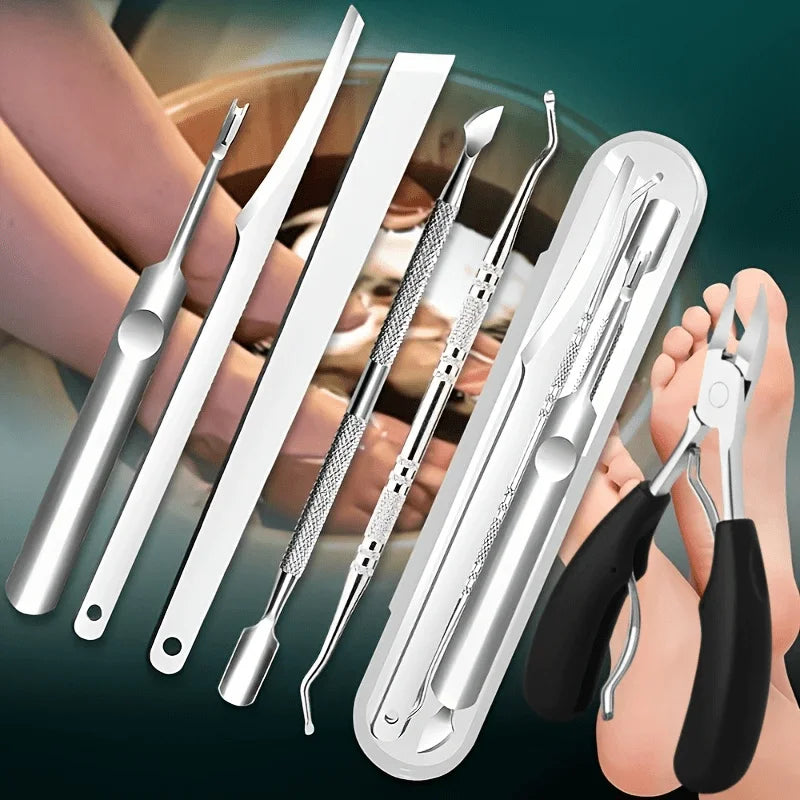 6pcs Stainless Steel Grooming Set