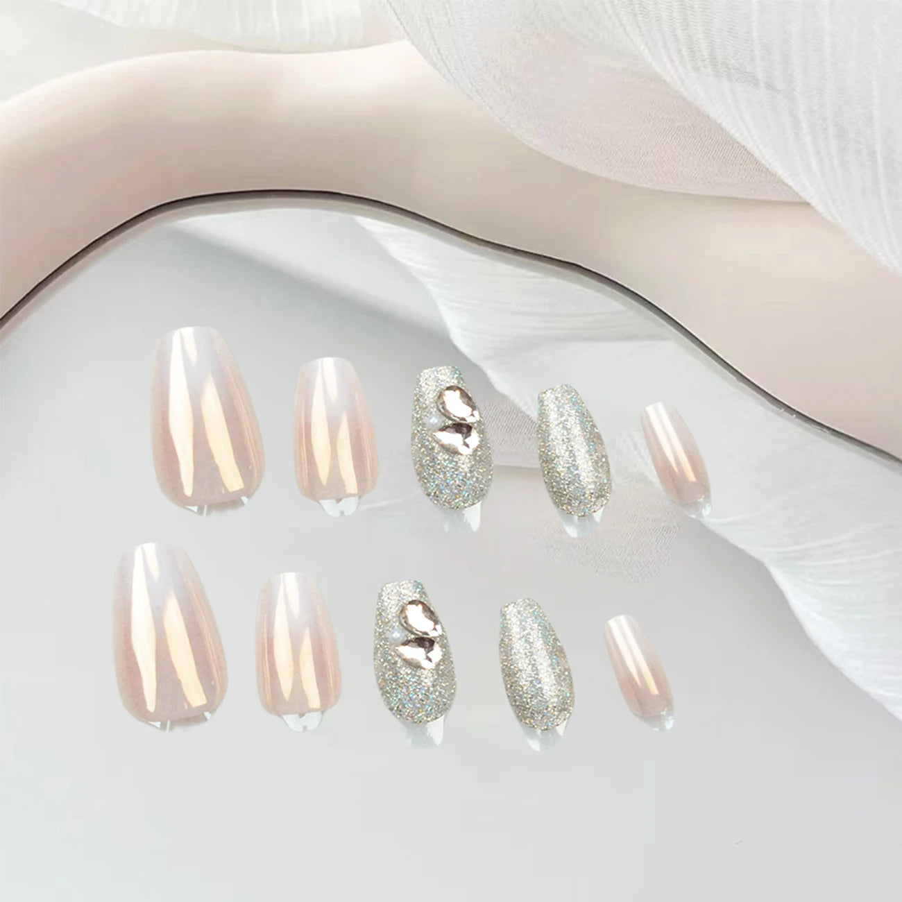 French Style Artificial Nail Tip
