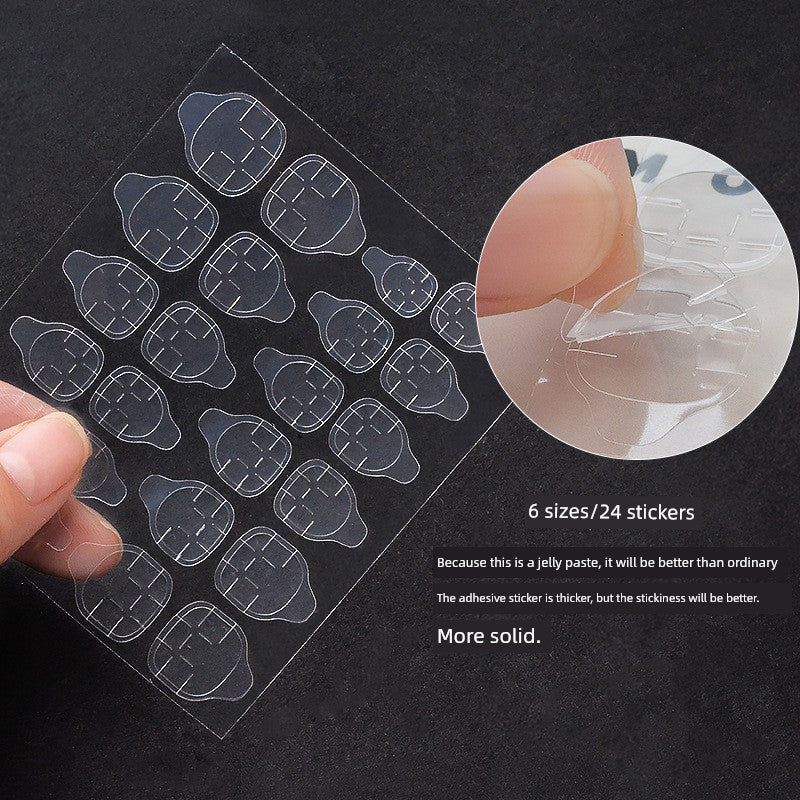 Jelly Glue Environmental-Friendly Transparent Invisible Stickers