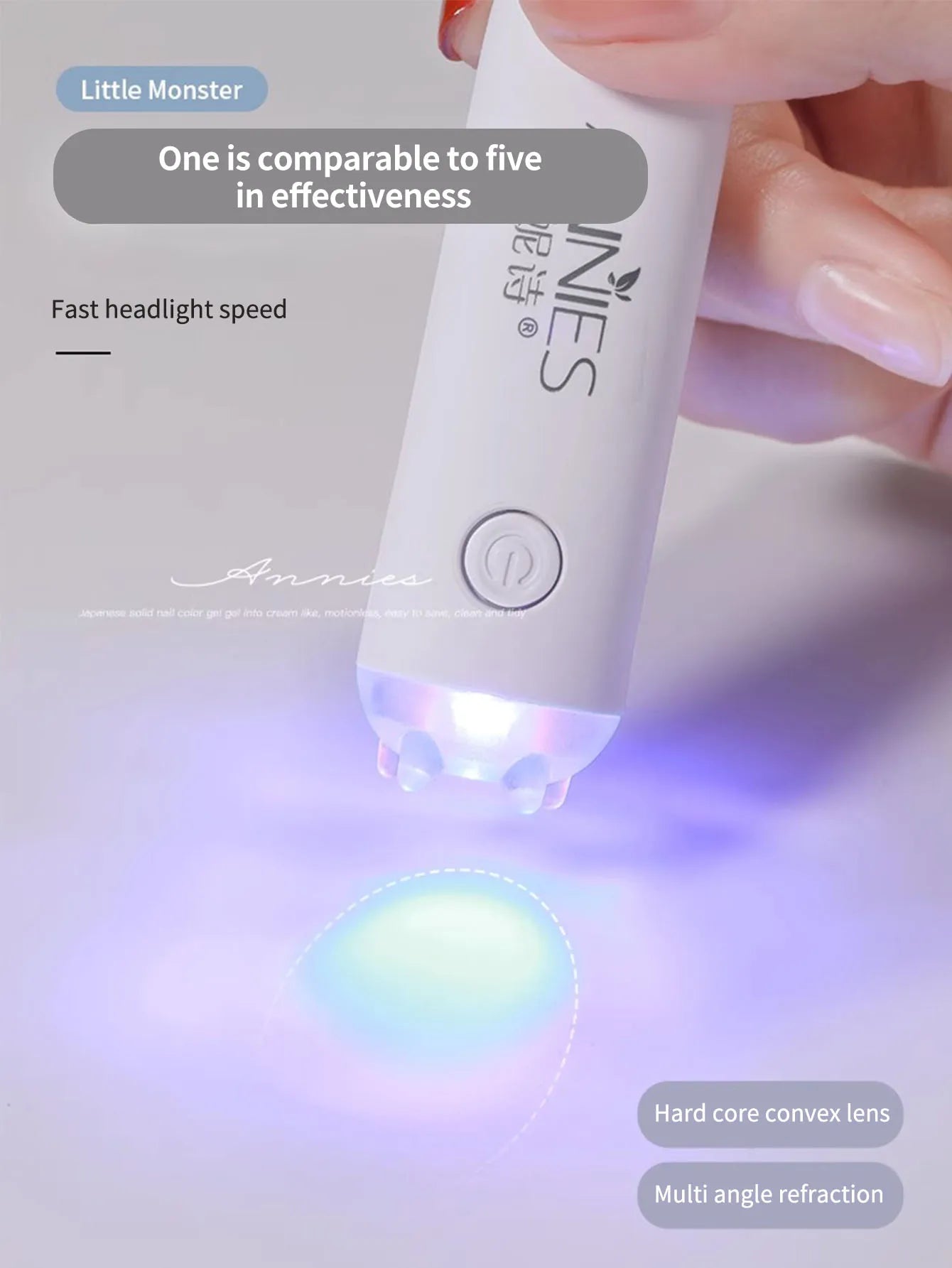3W Mini Nail Dryer Quick-Drying UV Lamp