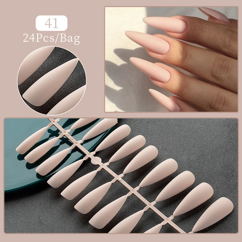 Fashion Press on Quick Extension Wearable False Nails