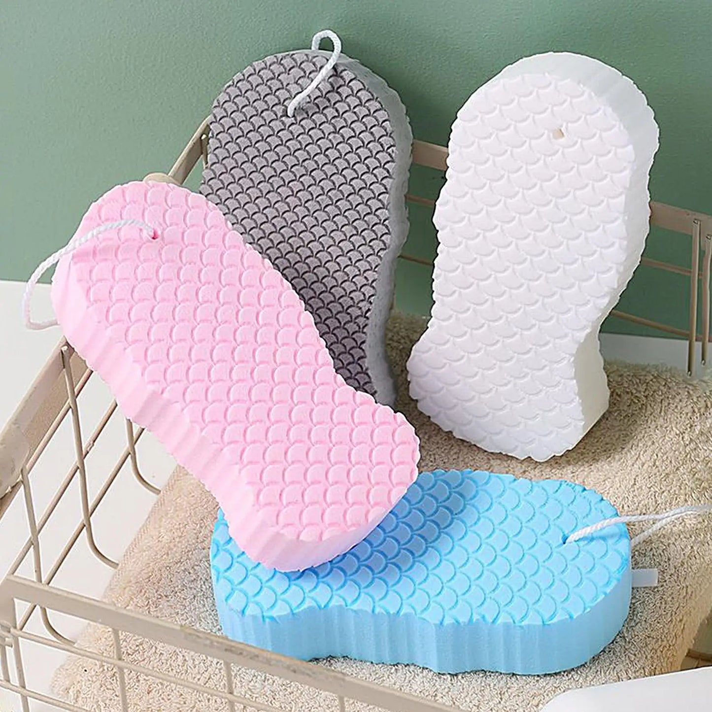 Bath Sponge Exfoliating Bath Scrubbing Sponges