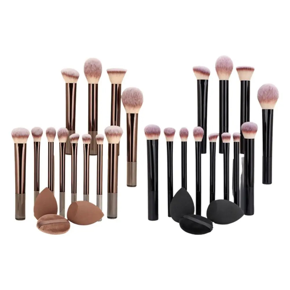 Makeup Brush Set 12 Pcs Everyday Essentials Makeup Brush Set