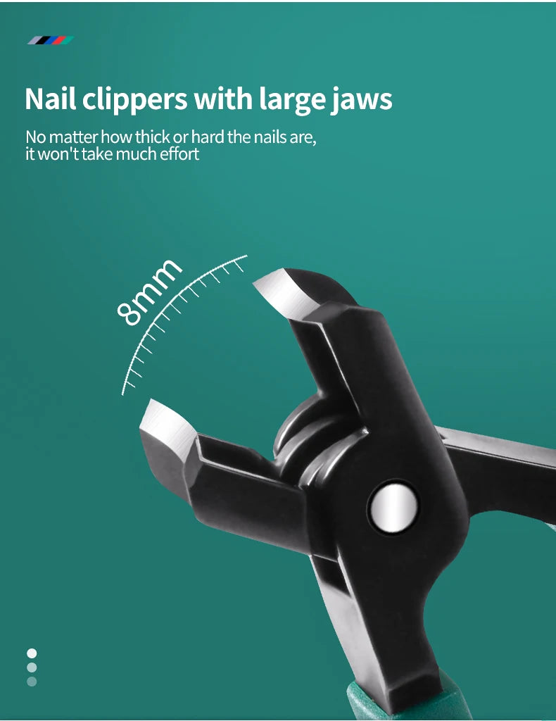 Large Jaw 8mm Openning Nail Clipper