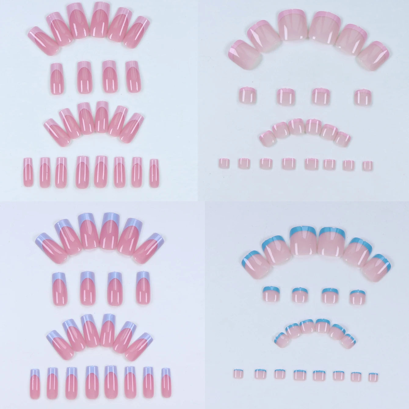 288PCS-Hand And Food Ballerina False Nails