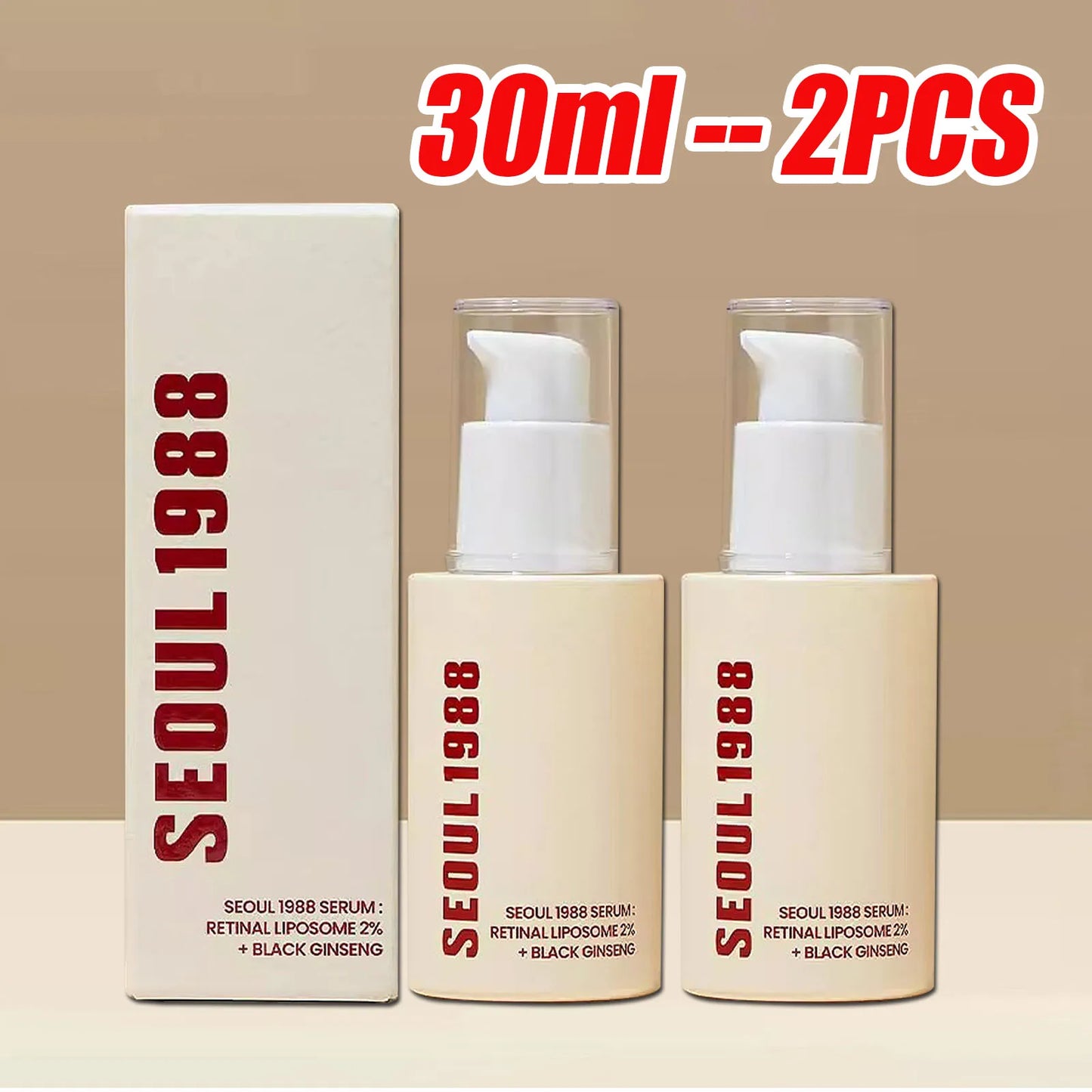 1/2PCS Korean SEOUL 1988 Retinol Face Serum