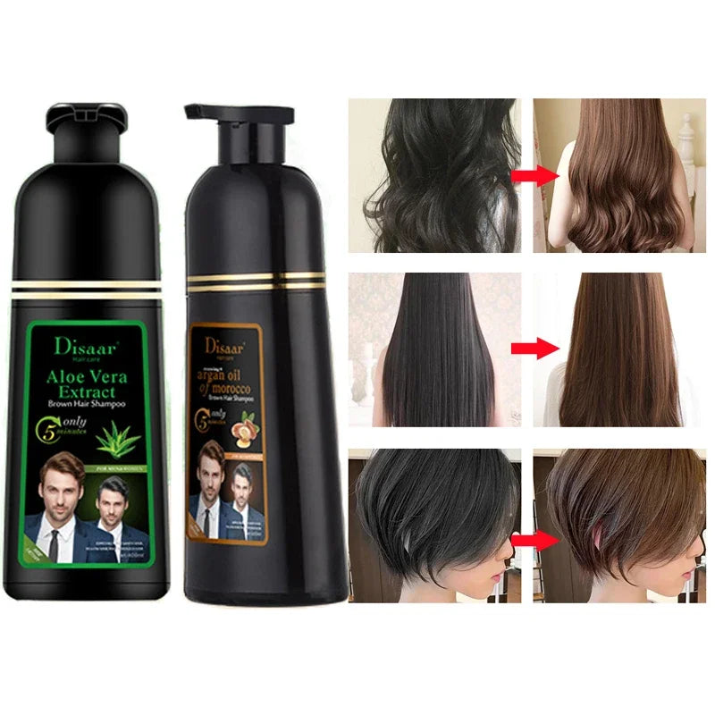 DISAAR 400ML Aloe Vera Brown HAIR SHAMPOO