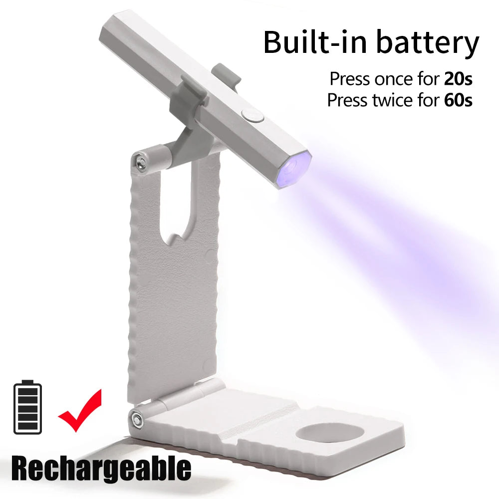 YIKOOLIN Mini UV Light Cure Nails Lamp