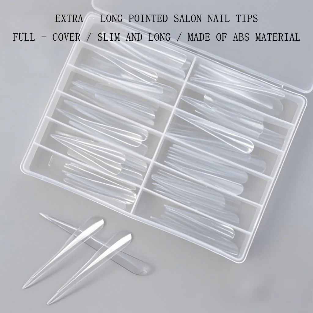 Artistic Extra-Long Pointed Salon Wearable Nail