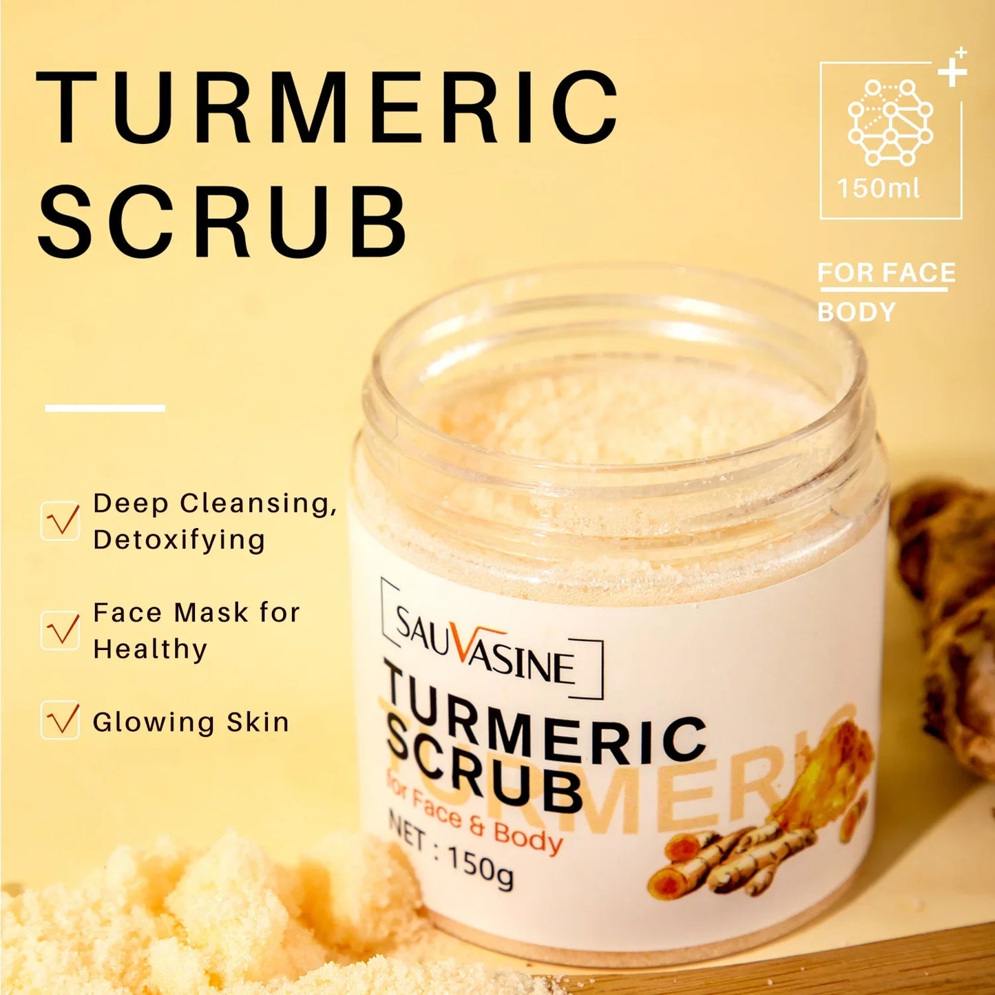 Turmeric lemon Skin Care products Acne Dark Spot Remover…