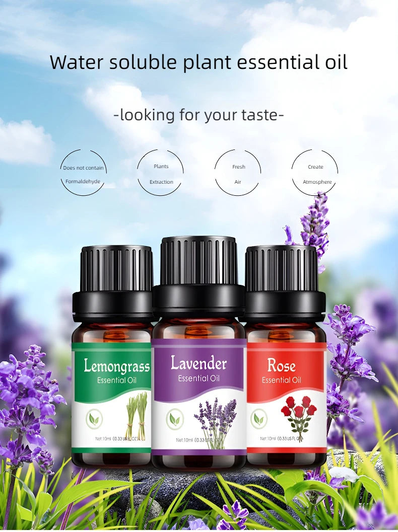 18 Flavors Essential Oils for Aroma Diffuser
