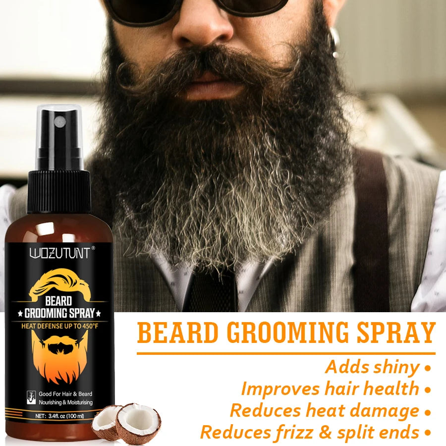 Facial Hair Care Product for Men Moustache