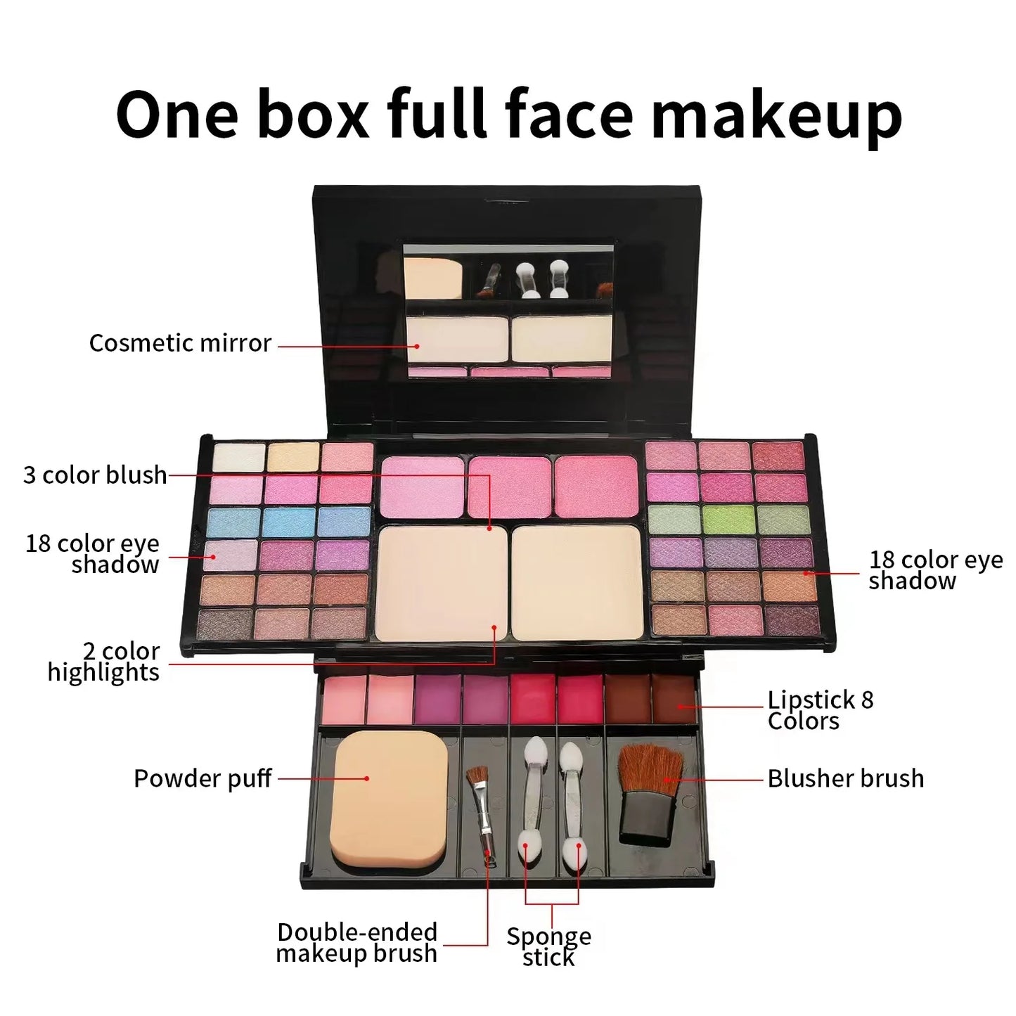 Makeup Gift Set for Women Full Kit