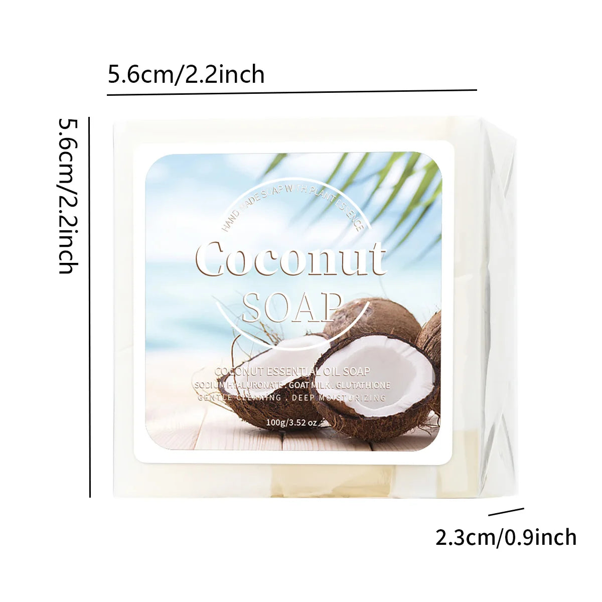 Coconut Milk Organic Pure Plant Extract Soap