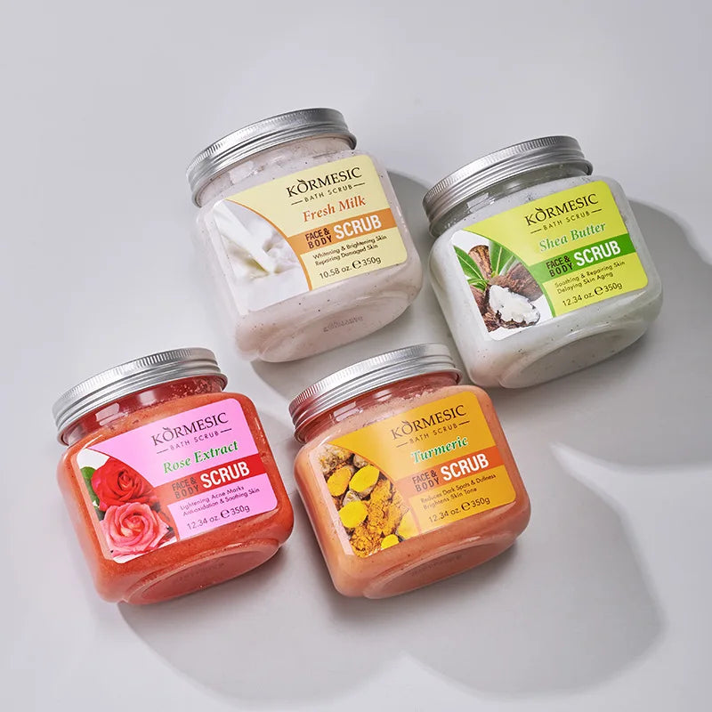 KORMESIC Turmeric Body Scrub Cream