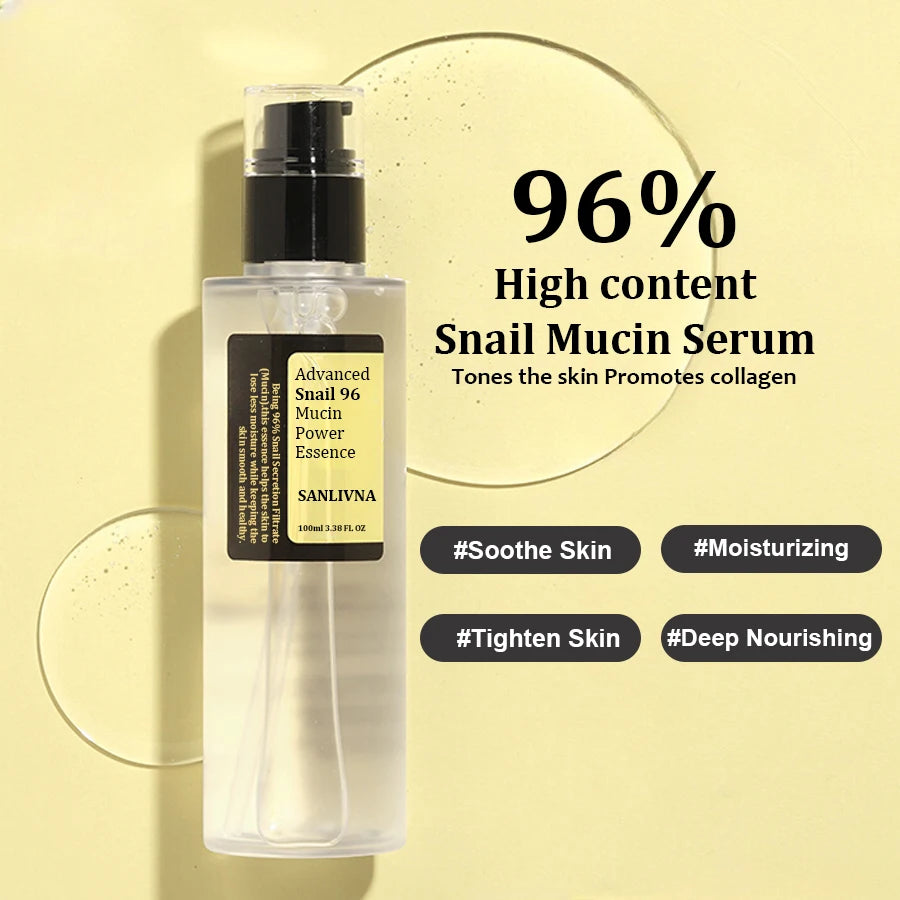 96% High-content Snail Mucin Korean Skin Care