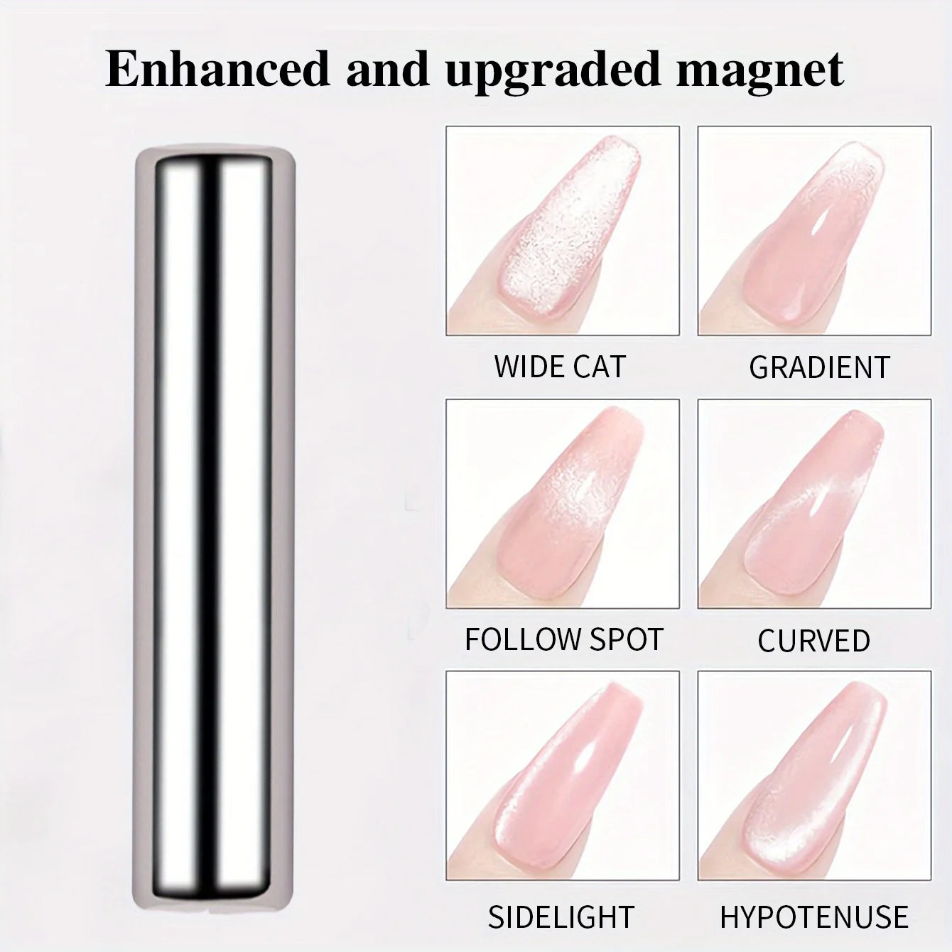 3x0.7cm Round Nail Art Cat Eye Gel Magnetic Pen