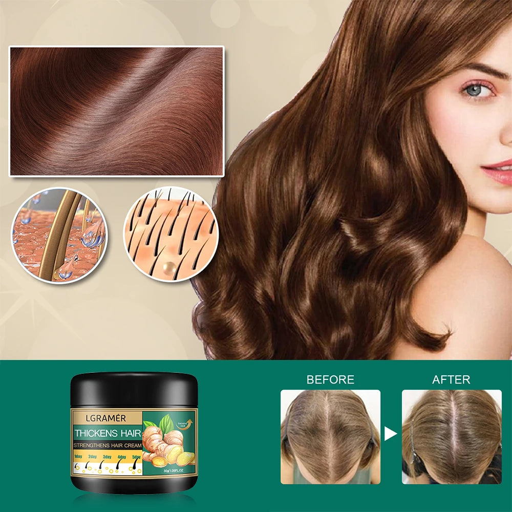 Ginger Hair Cream Deep Cleansing