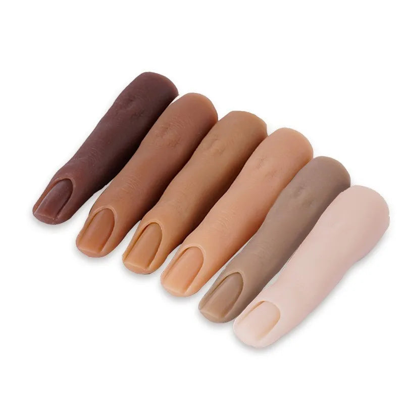 1Pcs Nail Art Training Hand False Finger Nail