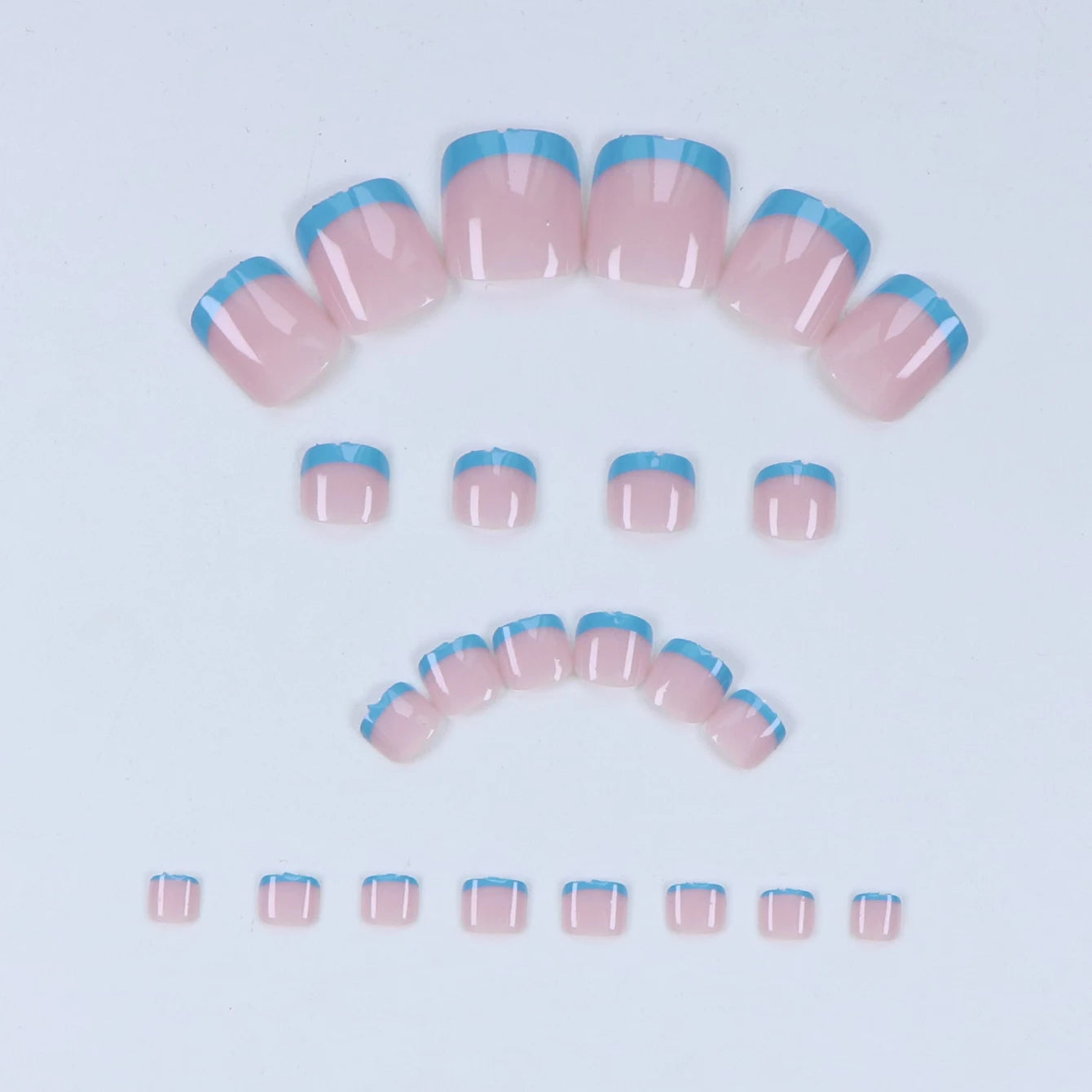 288PCS-Hand And Food Ballerina False Nails