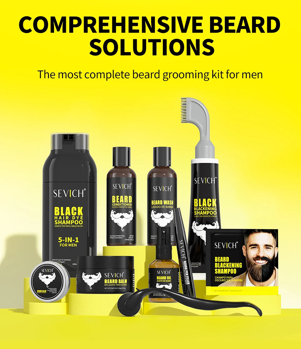SEVICH Natural Beard Growth Oil for Men