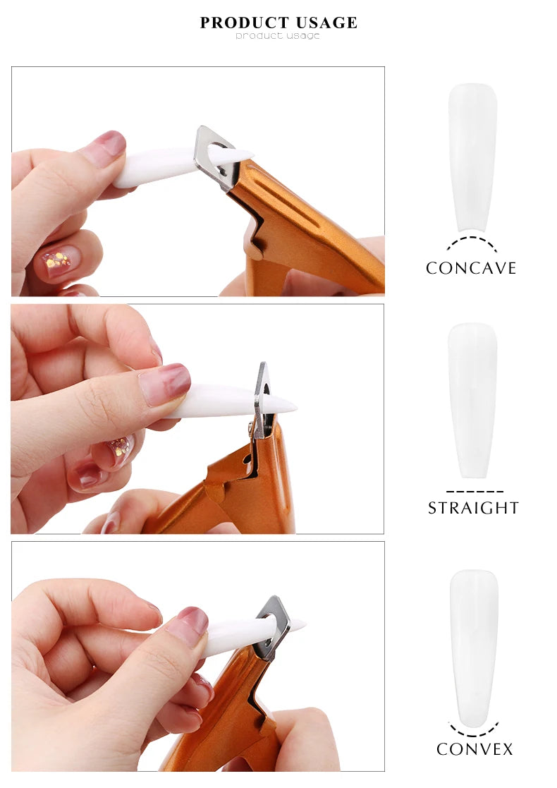 False Acrylic Tips Clipper Manicure Clamp