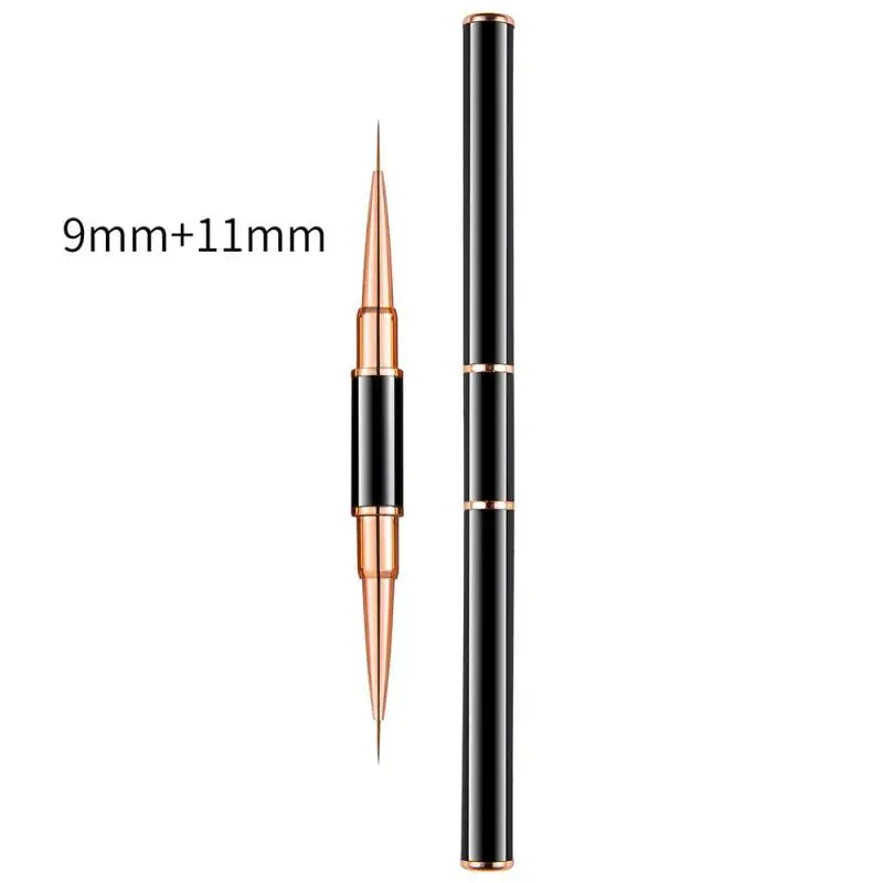 Black Nail Art Liner Brushes