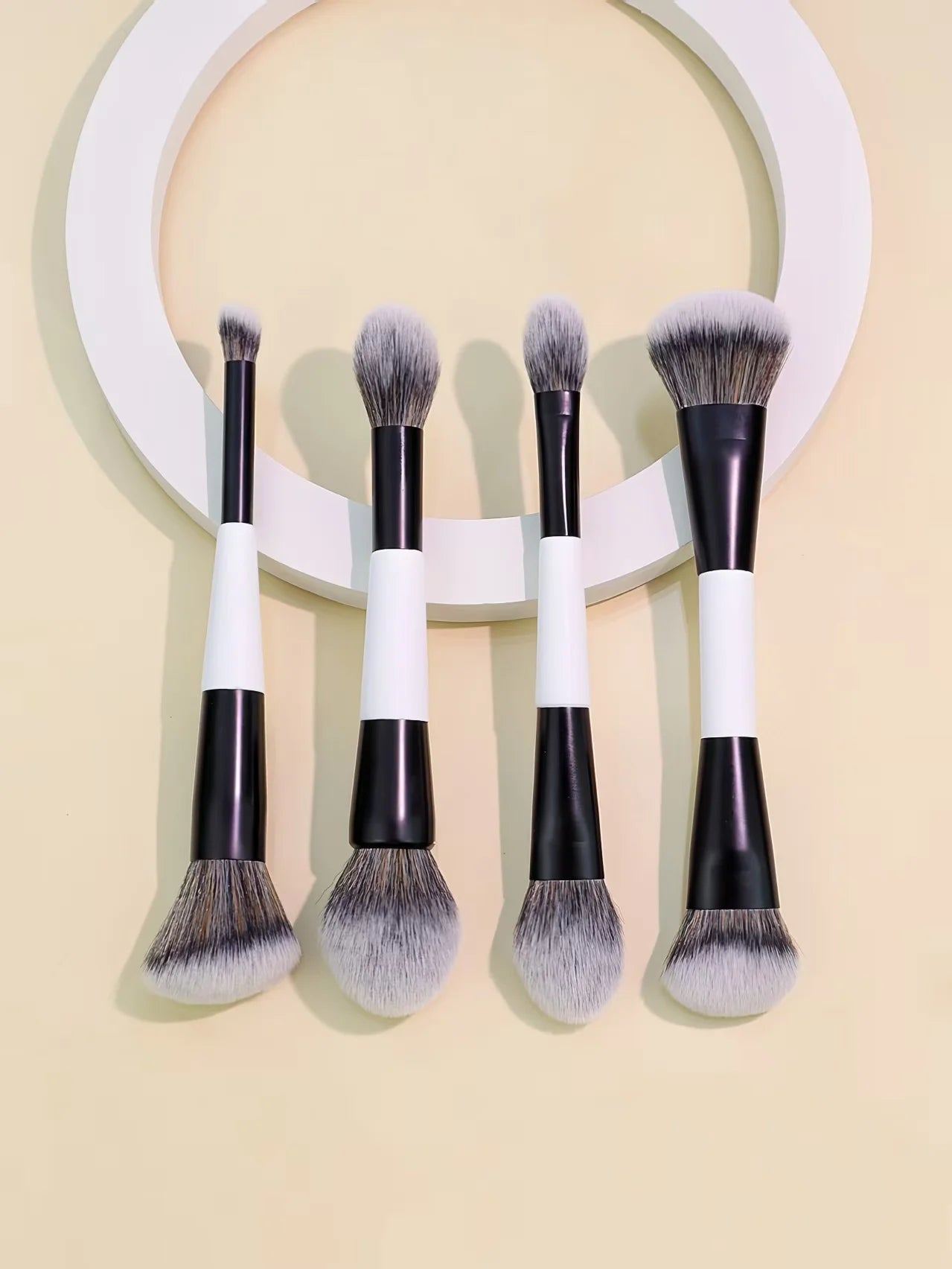 4 Double-Headed Makeup Brushes, Multi-Functional Makeup Brush