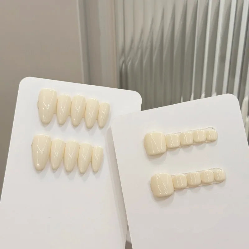 Handmade Hand Foot Set Ready-made Artificial Nails