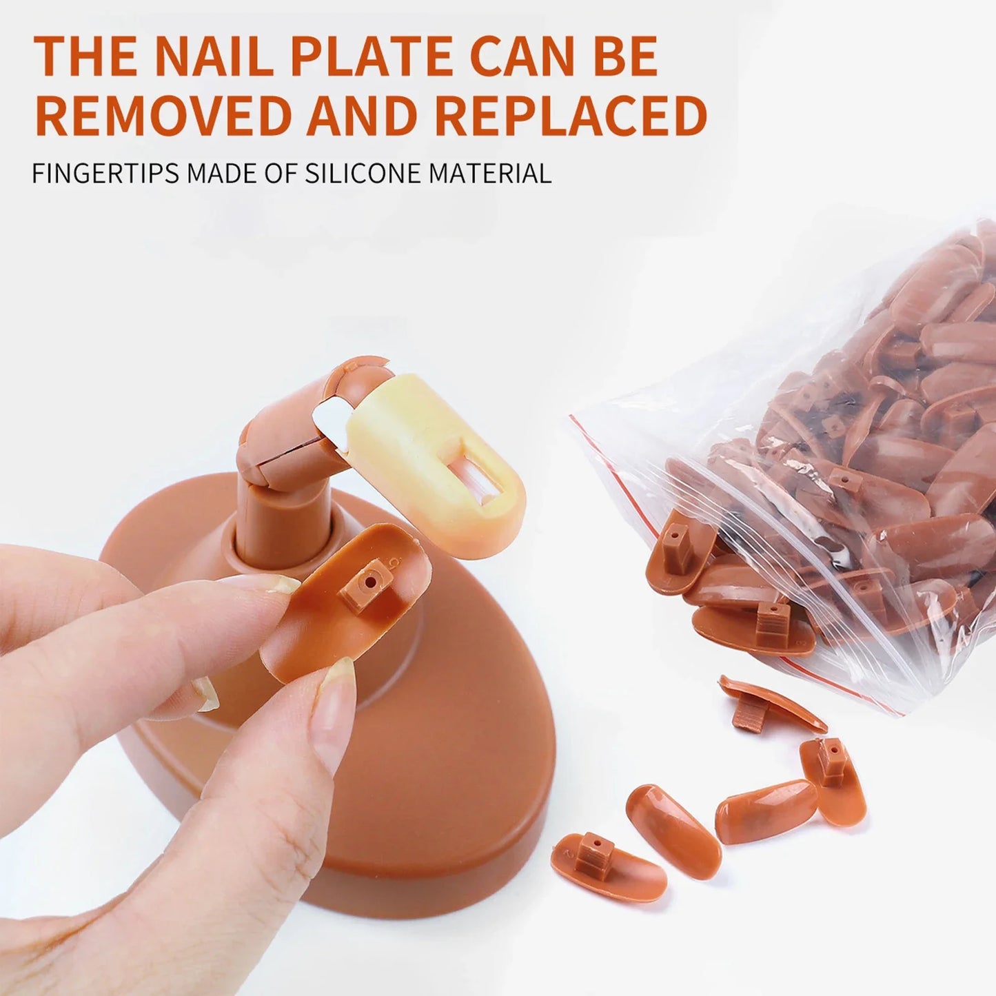 Nail Practice Fingers for Acrylic Nails