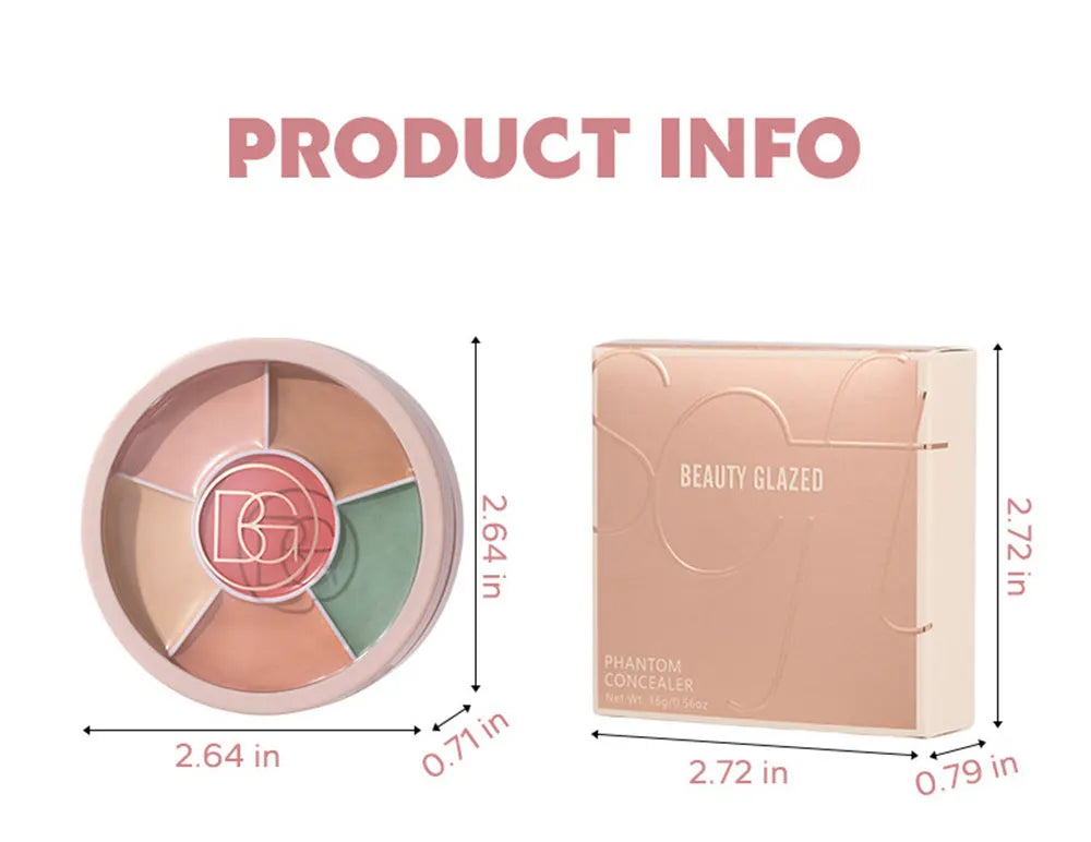 Natural Color Concealer Palette