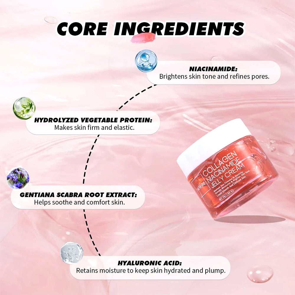 Korean Skin Care 50g Collagen Niacinamide and Hydrolyzed Collagen
