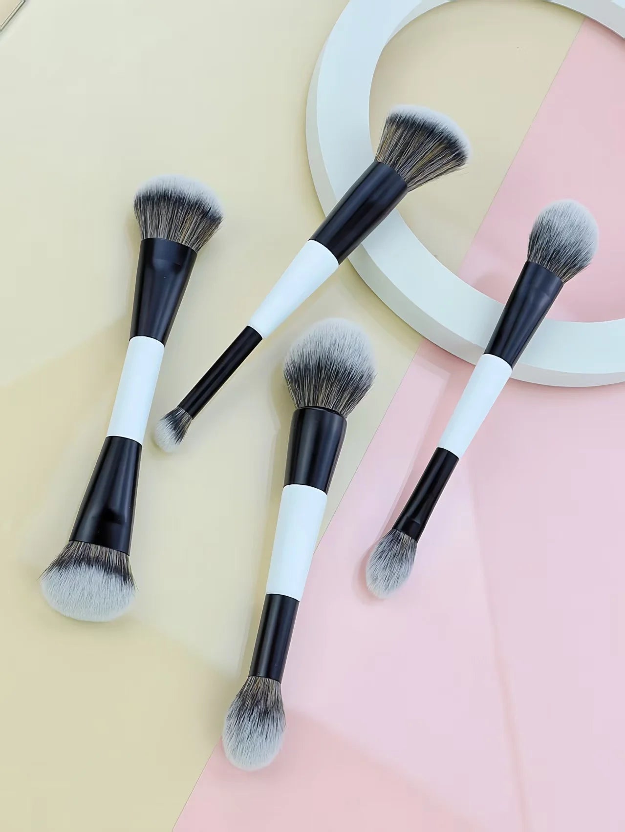 4 Double-Headed Makeup Brushes, Multi-Functional Makeup Brush