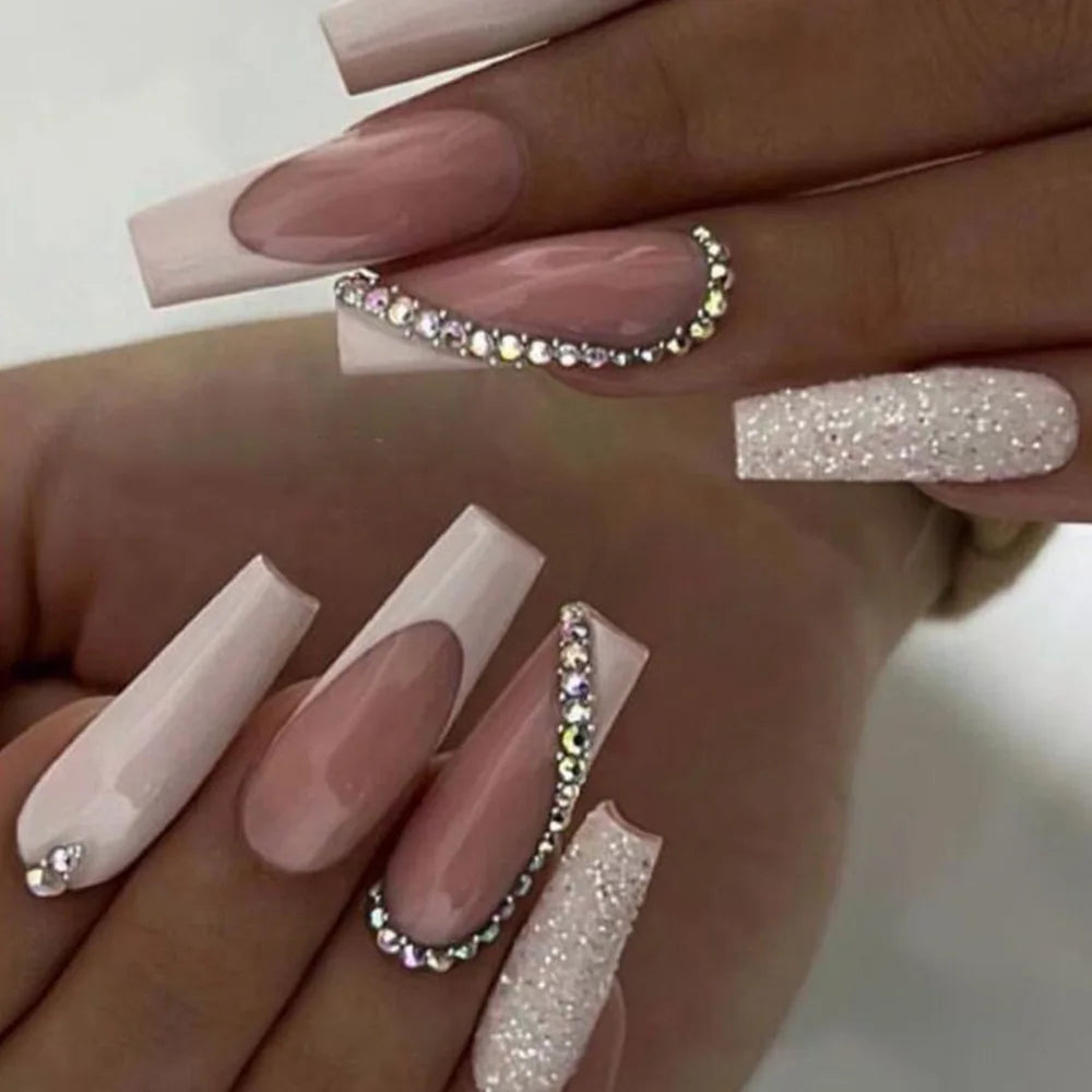 24Pcs Artificial Finger Nails