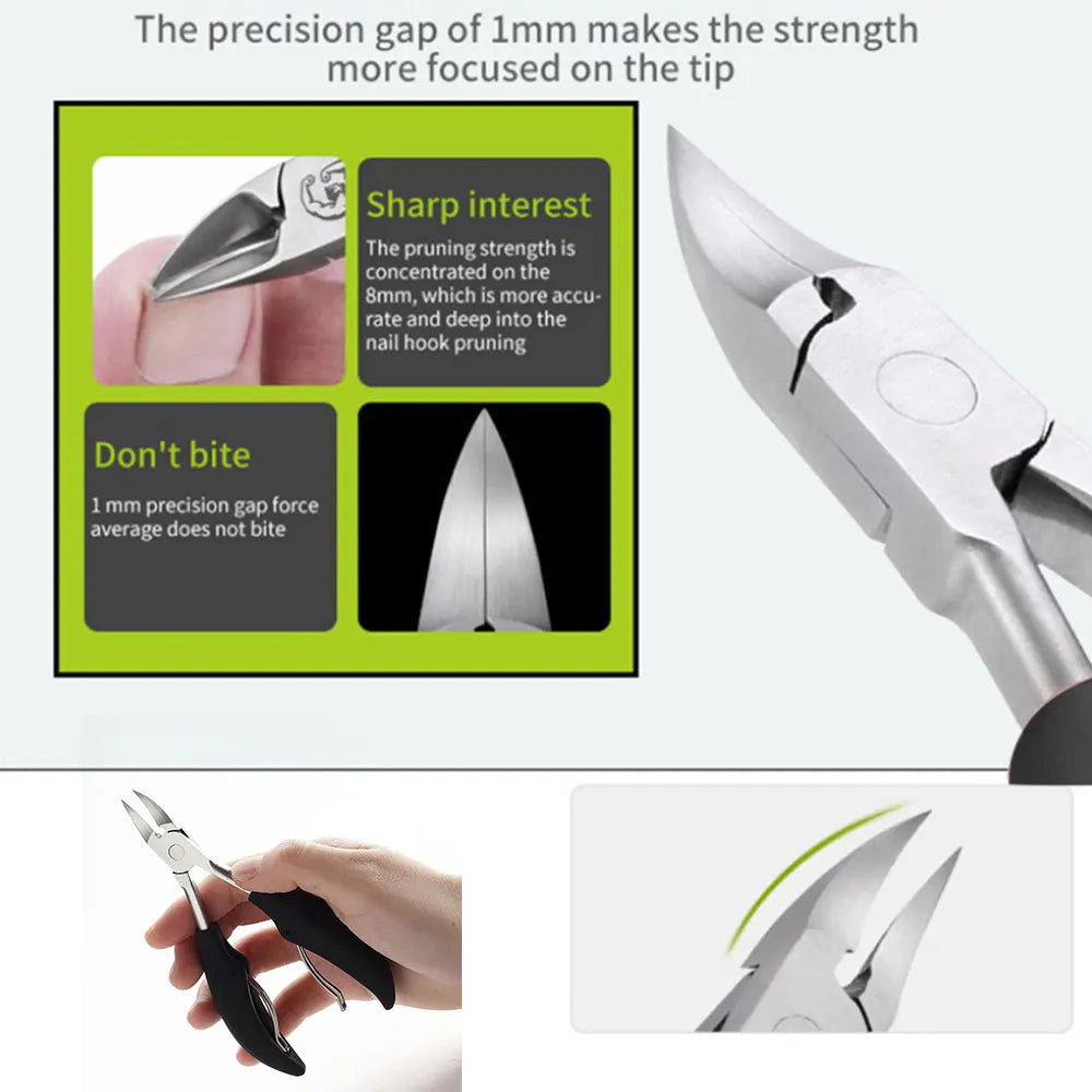 Nail Clippers - Pedicure Manicure Hand Foot Care Tool