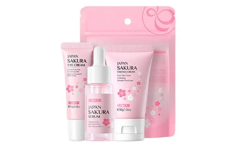 Face Skin Care Set Cleanser Sakura Essence