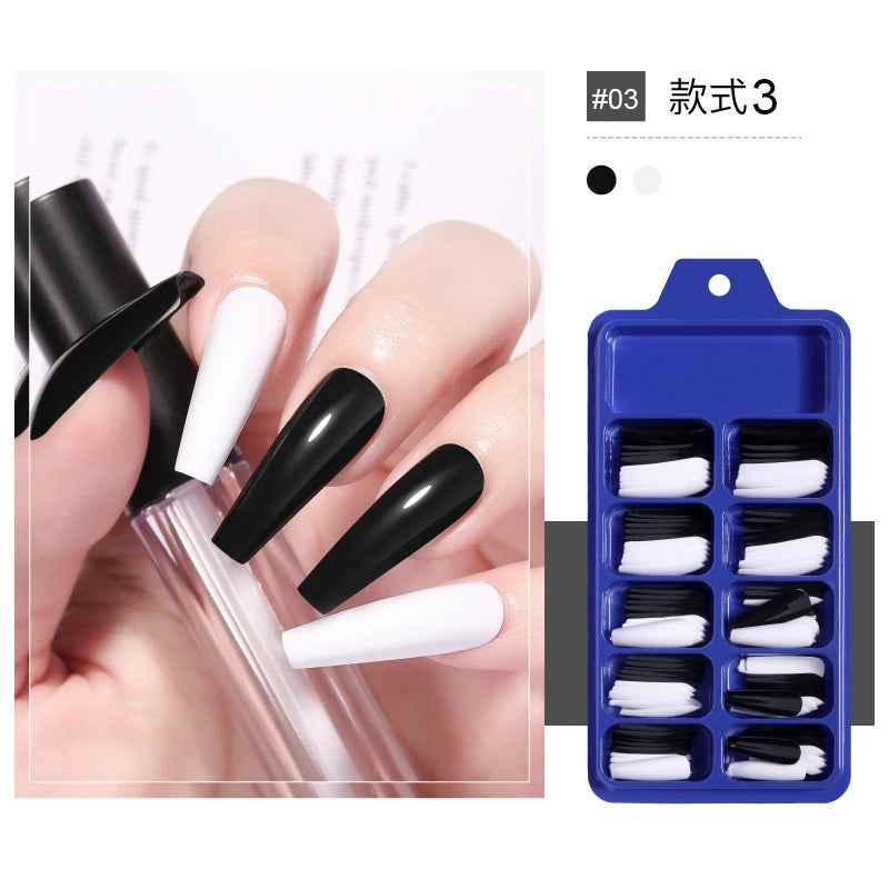 100pcs/box Acrylic Artificial False Nail